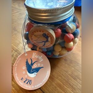 Janod-Birdy Wooden kids toy beads